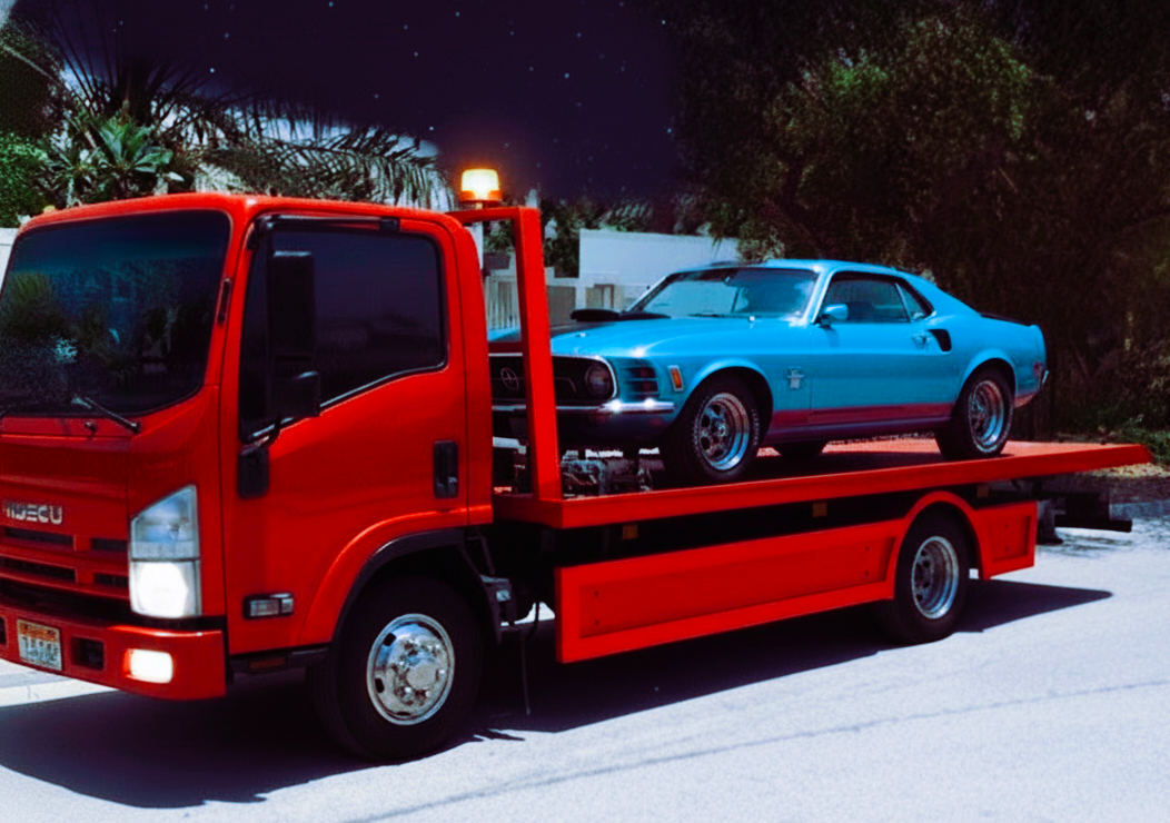 سطحة هيدروليك في الخرج لنقل سيارة مصدومة أو معطلة إلى جدة ومكة